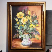 تابلو رنگ روغن و تابلو ویترای