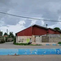 زمین مسکونی دو بر با پروانه ساخت ۶۴متری جاده اصلی