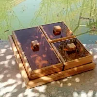 ست چوبی پذیرایی|صنایع دستی و سایر لوازم تزئینی|شاهین‌شهر, طالقانی|دیوار