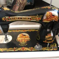 چرخ خیاطی قدیمی ژاپنی|چرخ خیاطی و ریسندگی|ساری, |دیوار