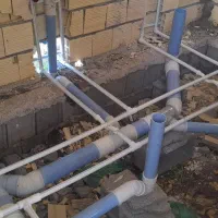 اجرای لوله کشی،سردوگرم وشوفاژو فاضلاب ونصب شیرالات
