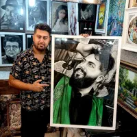 سیاه قلم و طراحی چهره به صورت حرفه ای و تضمینی|تابلو، نقاشی، عکس|فردیس, شهرک شهید حسینی|دیوار