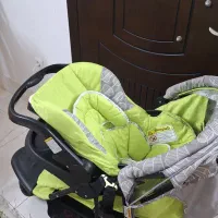 کالسکه با لاستیک های بادی و کریر برند چلینو|کالسکه و لوازم جانبی|بجنورد, |دیوار