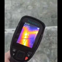 تشخیص نشتی با دستگاه رفع نم با مواد