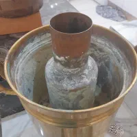 سماور ذغالی برنجی|سماور، چای‌ساز، قهوه‌ساز|کرج, شهرک احمدیه‎|دیوار