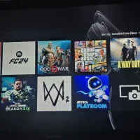 ps5اسلیم در حد نو خیلی کم استفاده|کنسول، بازی ویدئویی و آنلاین|بافق, |دیوار