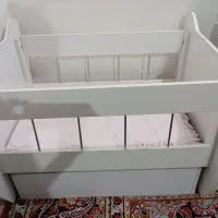 تخت خواب کودک ازبدوتولدتادوسالگی کامل سالم|تخت و صندلی بچه|دزفول, |دیوار
