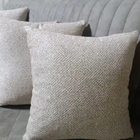 ۴عددکوسن مبل زیب دار نو پارچه جدید