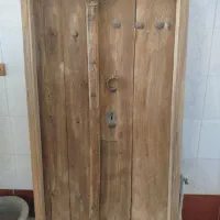 درب چوبی قدیمی|کلکسیون اشیاء عتیقه|نجف‌آباد, کهریزسنگ|دیوار