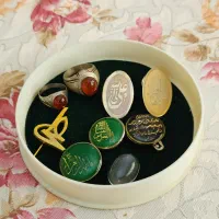 کلکسیون انگشتر و سنجاق سینه (پین) قدیمی