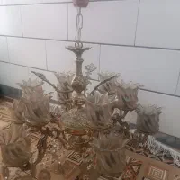 لوستر برنزی ۶ شاخه