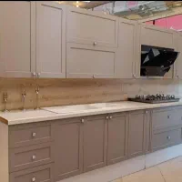 کابینت آشپزخانه مهدی رنگ بندی بالا نمونه جدید 9467