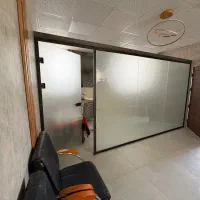 درب شیشه ای اتوماتیک و پارتیشن اداری