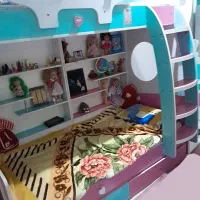 تخت خواب دو طبقه|تخت و سرویس خواب|پاکدشت, پاکدشت (مامازند)|دیوار