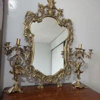 اینه و شمعدان برنج