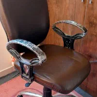 صندلی اداری راحتی چرخدار گردان