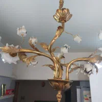 یک عدد لوستر سه شاخه|لوستر و چراغ آویز|تهران, ارامنه|دیوار