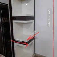 ویترین، نما، دکور|بوفه، ویترین، کنسول|محمدیه-قزوین, |دیوار