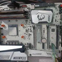 مادربرد و سی پی یو رایزن فوق حرفه ای|قطعات و لوازم جانبی رایانه|ری, ملک‌آباد|دیوار