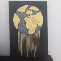 تابلو تکسچر کره زمین