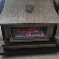 شومینه دوشعله چدنی خارجی