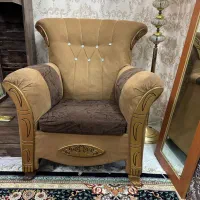 مبل ۷ نفره با میز و عسلی دامغان|مبلمان خانگی و میز عسلی|دامغان, |دیوار