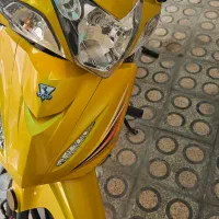 موتور سیکلت آشیل بی کلاج 125cc طلایی