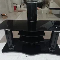 میز تلویزیون شیشه ای