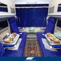 بلیط قطار گرفته میشود