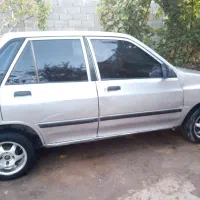 پراید مدل ۸۱ لاستیک کفی روکش تکمیل سالم