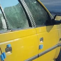 تاکسی زرد مدل ۸۸ جی ال ایکس بیرون شهر همه چی صفر