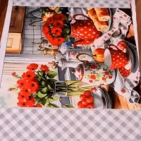 دوخت ست نمگیر،پیش بندودستگیره|سفره، حوله، دستمال آشپزخانه|کرمانشاه, |دیوار