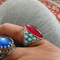 انگشتری شیک خاص پسند نقره|جواهرات|نیشابور, فردوسی جنوبی|دیوار