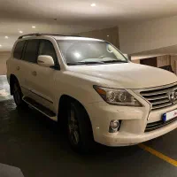 لکسوس LX570 مدل ۲۰۱۳ سفید صدفی