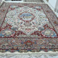 فرش دستبافت جفت ۱۲متری گل فرنگ