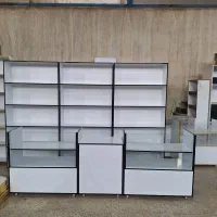 شلف کتابخانه دکور کمد لباس قفسه پیشخوان مغازه|فروشگاه و مغازه|اصفهان, گورت|دیوار