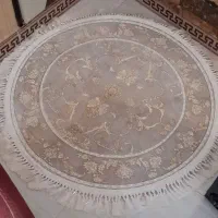 فرش گرد آشپز خانه|فرش|باغستان, |دیوار
