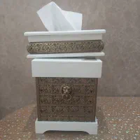 ست سطل و جا دستمالی