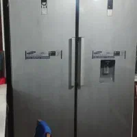 یخچالو فریزر در حد نو به دلیل جا به جایی میفروشیم