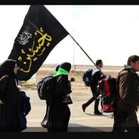 اربعین کربلا لحطه اخری