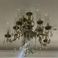 لوستر برنجی