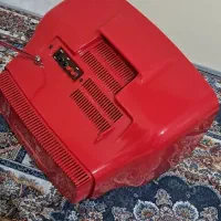 تلویزیون توشیبا قرمز جگری کاملا سالم نو روشن میشه|کلکسیون اشیاء عتیقه|اندیشه, اندیشه فاز ۴|دیوار