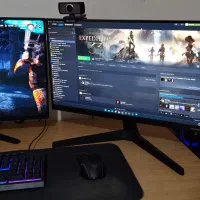 مانیتور گیمینگ سامسونگ ۲۲ اینچ|قطعات و لوازم جانبی رایانه|شیراز, مبعث|دیوار