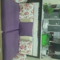 مبل پنج نفره کاملا سالم|مبلمان خانگی و میز عسلی|تهران, شهرک شریعتی|دیوار