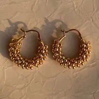 گوشواره استیل و رنگ ثابت و ضدحساسیت