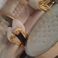 مبل ۸نفره بامیزناهارخوری|مبلمان خانگی و میز عسلی|قم, شهرک مهدیه (مدرس)|دیوار