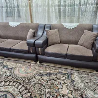 مبلمان راحتی با کیفیت به همراه ویترین|مبلمان خانگی و میز عسلی|قم, بنیاد|دیوار