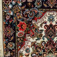 فرش دست بافت اندازه ۹۰ در یک و بیست ریز بافت|فرش|تبریز, |دیوار