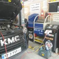 گازکولر شارژ گاز کولر با دستگاه اتومات
