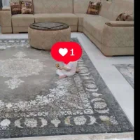 مبل راحتی ۸نفره ایتالیایی  پارچه تدی